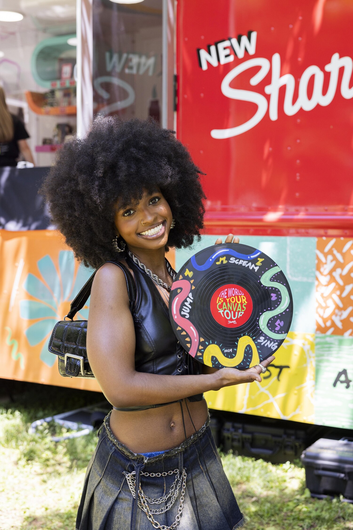 Sharpie bus at Governors Ball