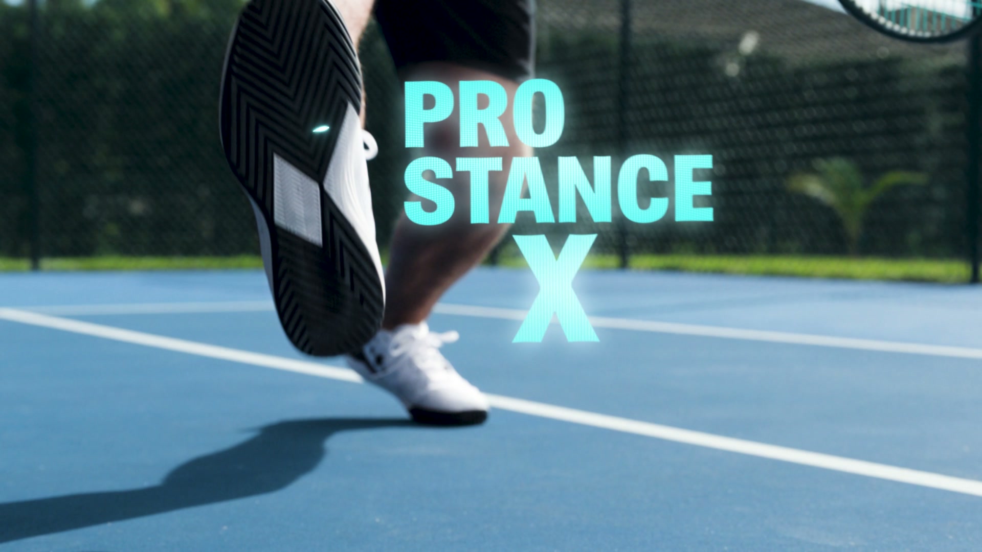 Still from the Diadem pickleball shoe film