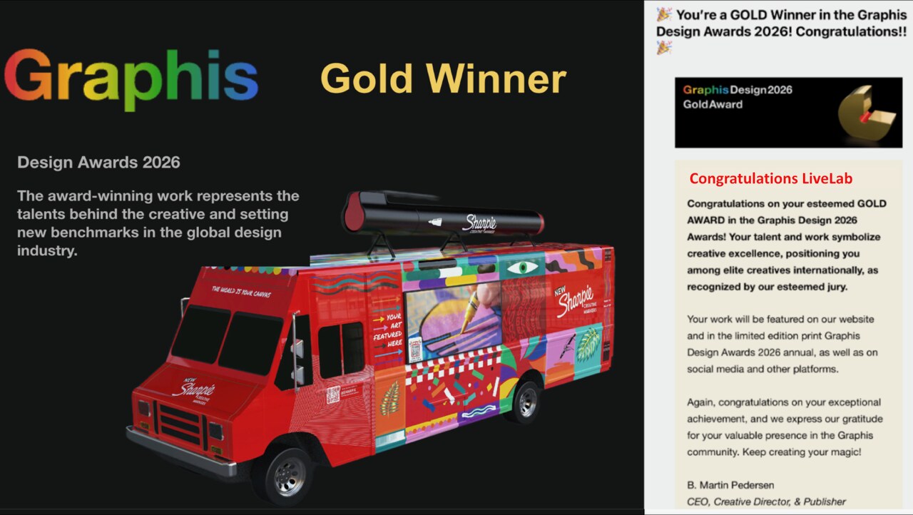 Graphis Design Awards Gold Winner